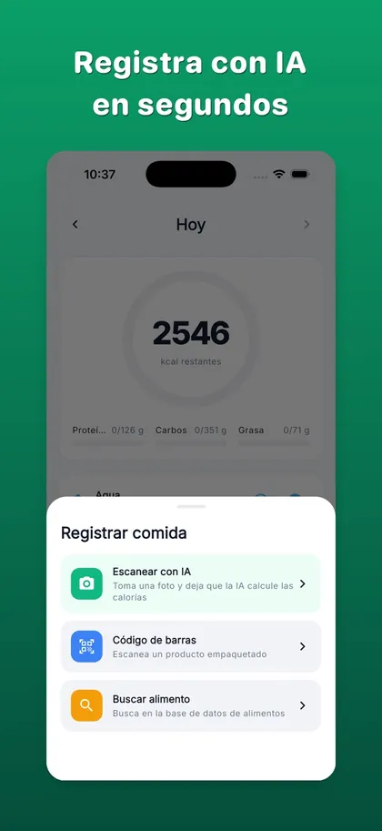 CalTracker AI screenshot 2