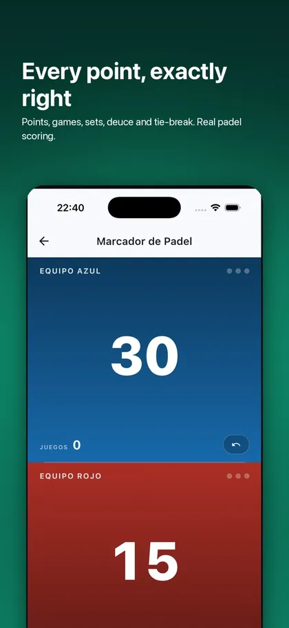 Padel Mate screenshot
