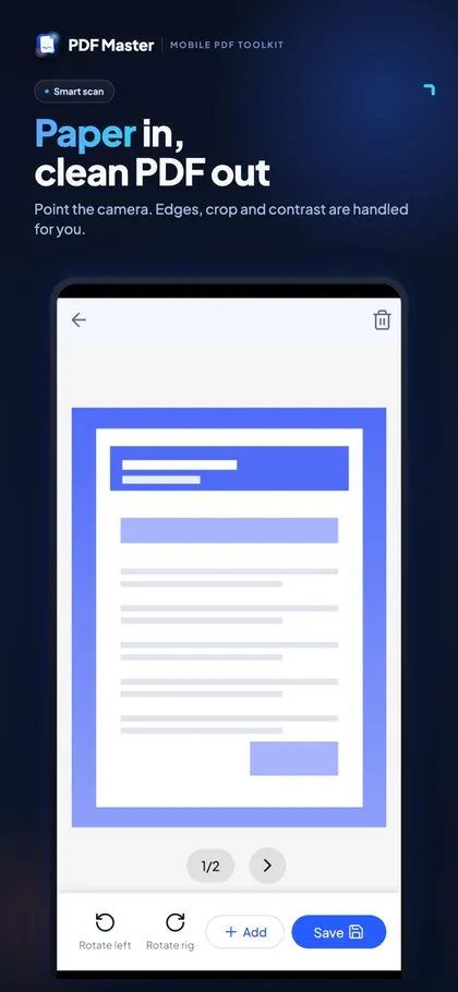 PDF Master screenshot 1