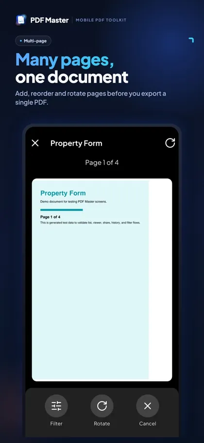 PDF Master screenshot 2